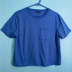 ZARA Women’s Blue T-Shirt Size L